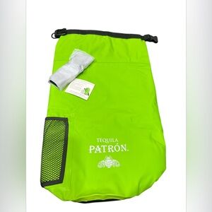 Patron Tequila Branded Advertising Dry Bag Insulated Cooler Backpack Tote